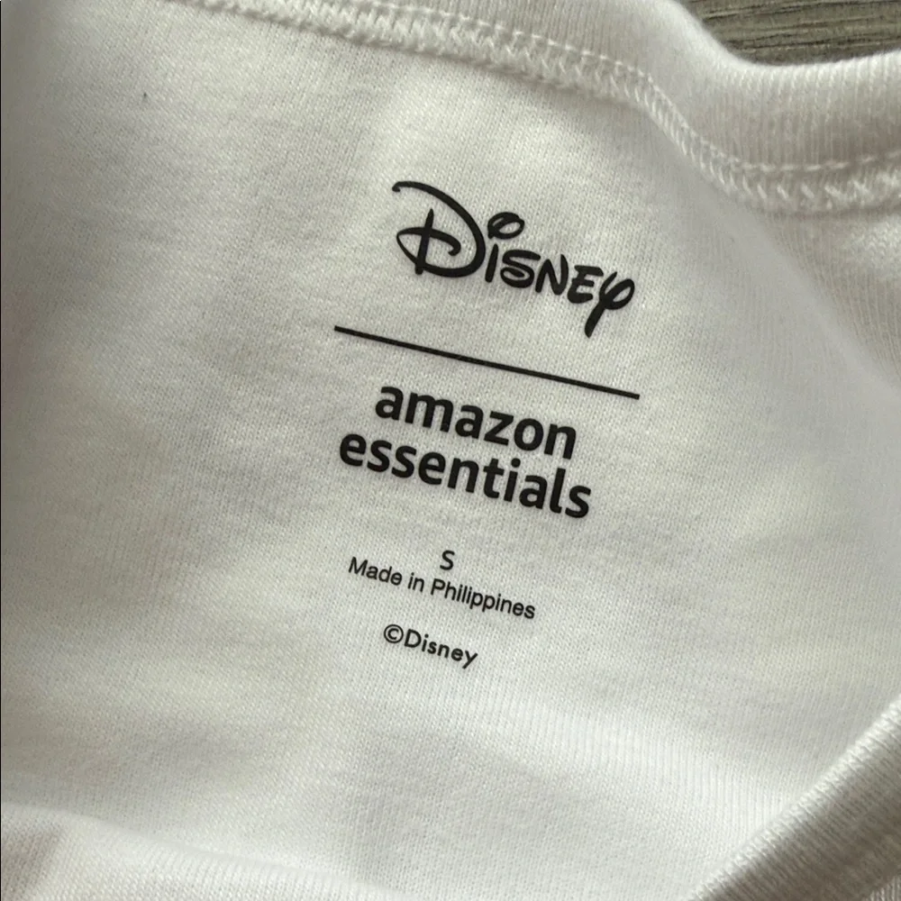 Disney White & Black Mickey Mouse Kids Pajama Set Size Small